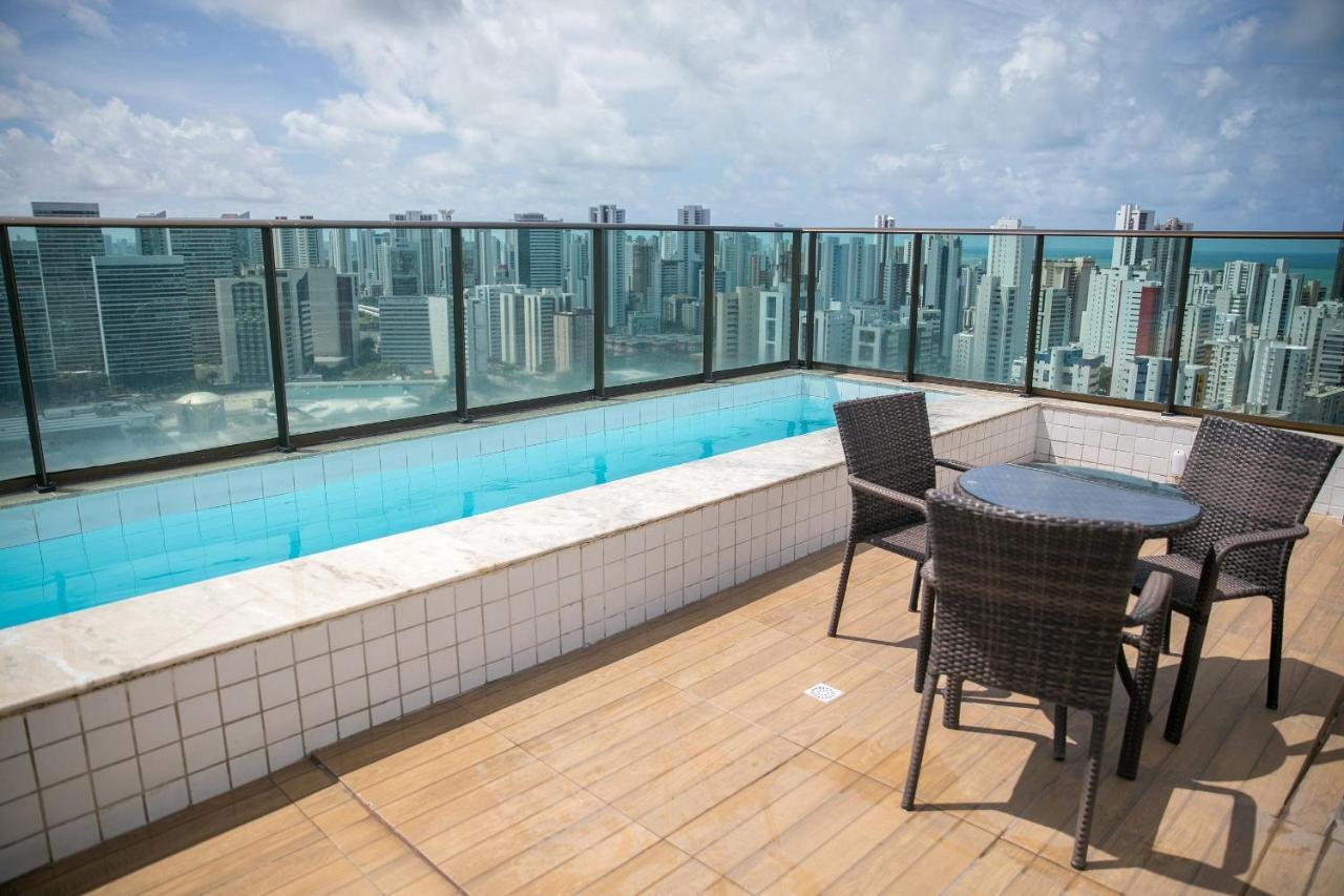 Flat Localizado A 200M Shopping Recife, Bem Perto Da Praia De Boa Viagem E Com Wi-Fi 400Mbps Exterior photo